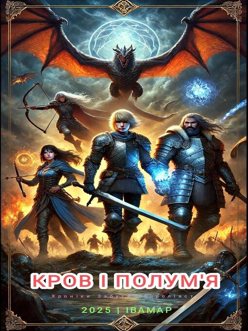 Cover image for Кров і полум'я
